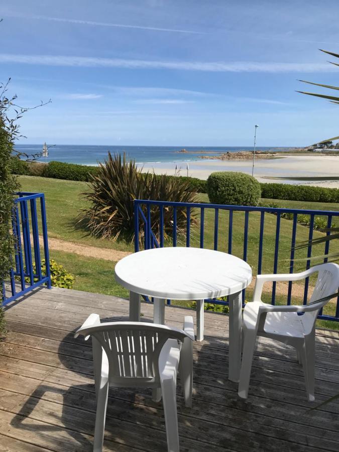 Trévou-Tréguignec Les Terrasses De La Plage De Trestel מראה חיצוני תמונה