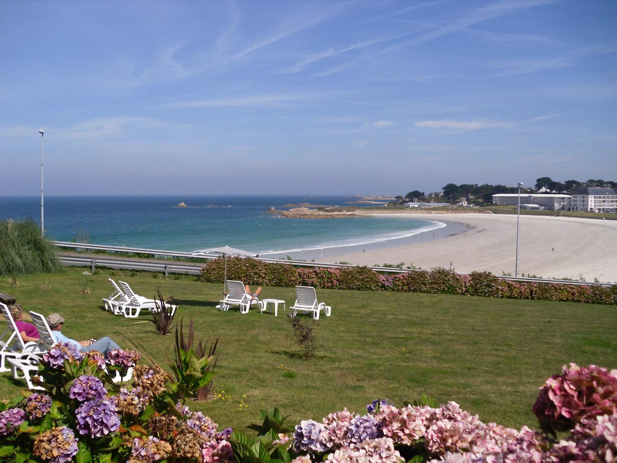 Trévou-Tréguignec Les Terrasses De La Plage De Trestel מראה חיצוני תמונה