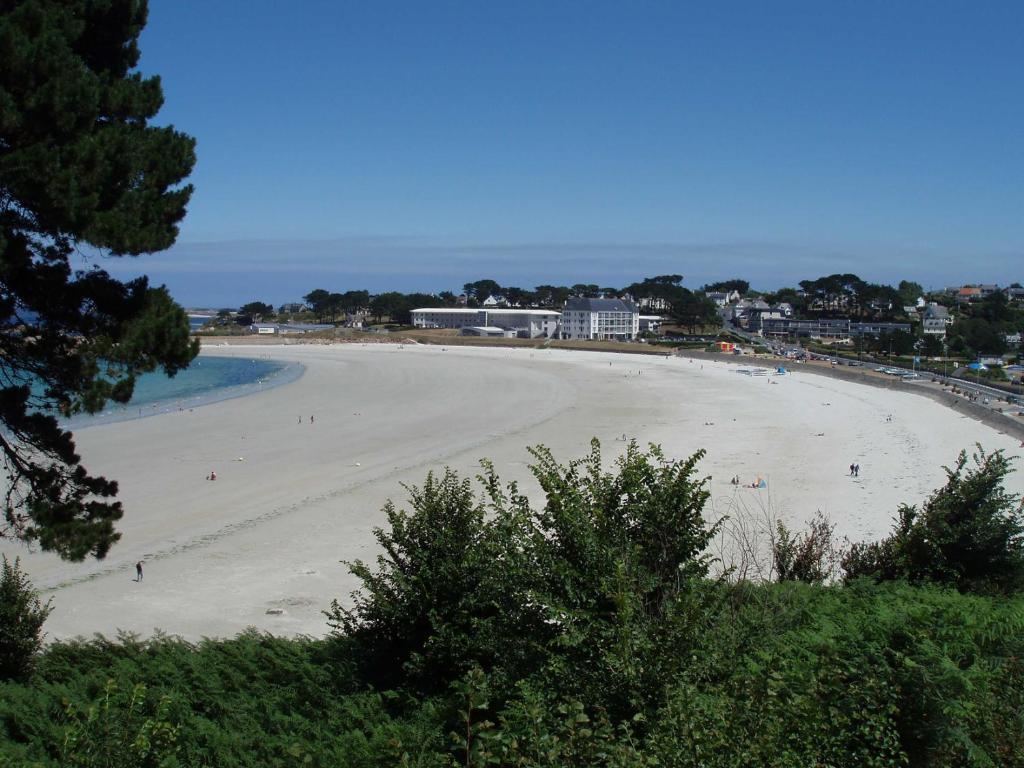 Trévou-Tréguignec Les Terrasses De La Plage De Trestel מראה חיצוני תמונה