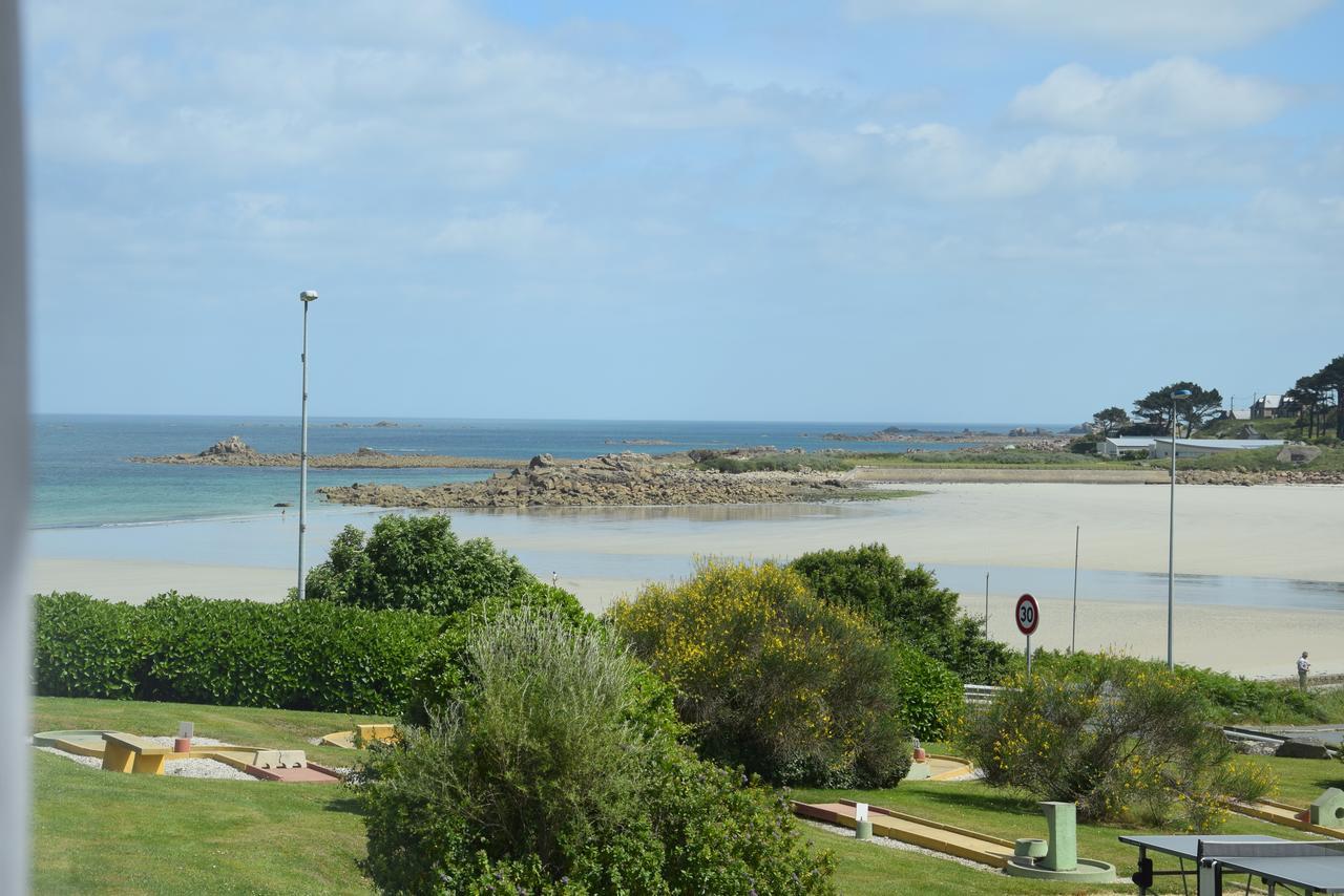 Trévou-Tréguignec Les Terrasses De La Plage De Trestel מראה חיצוני תמונה