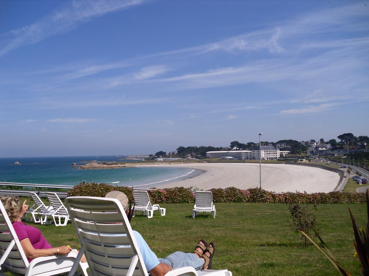 Trévou-Tréguignec Les Terrasses De La Plage De Trestel מראה חיצוני תמונה